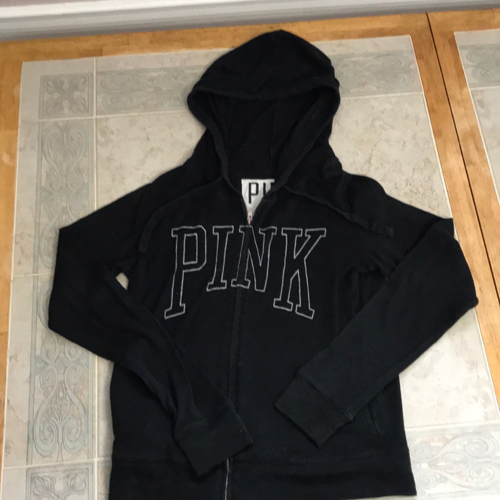 Victoria’s Secret “Pink” black hoodie
